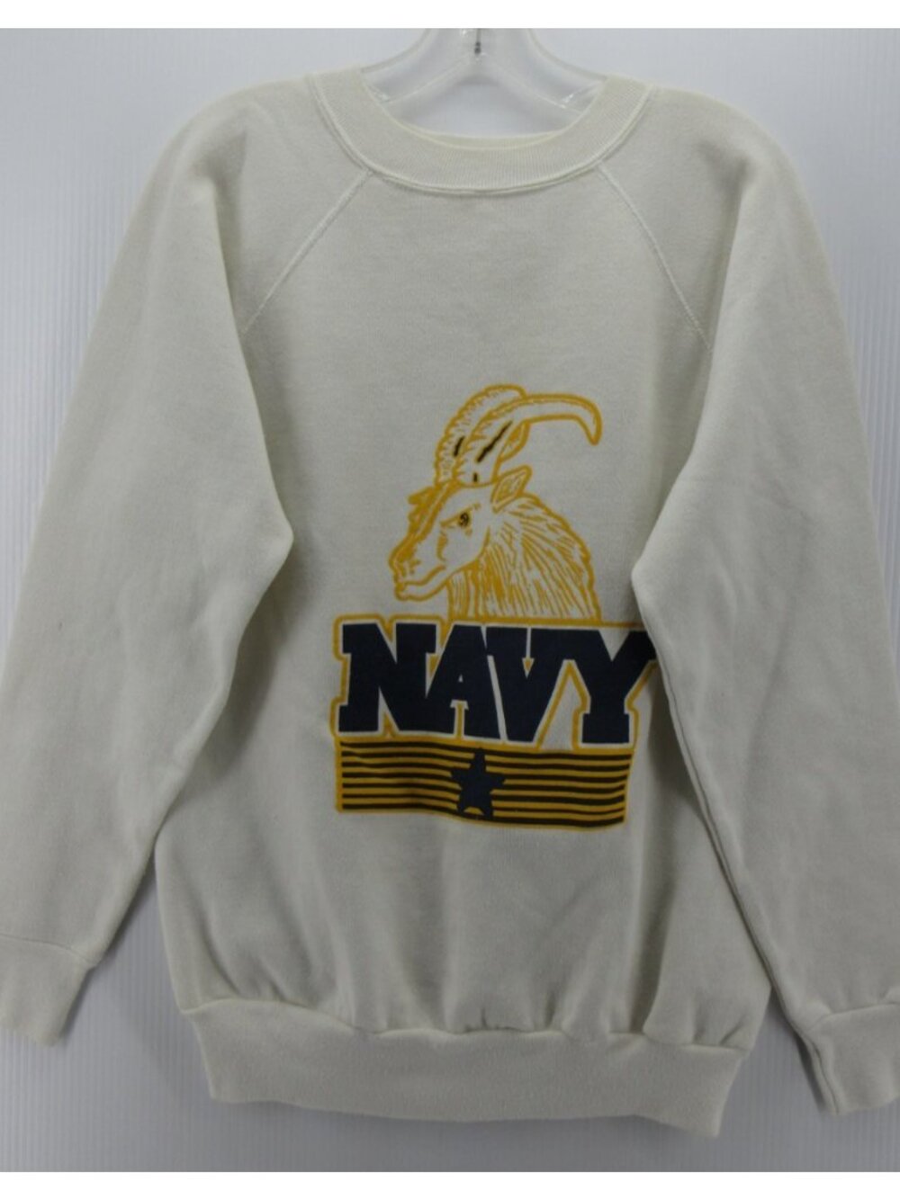 VINTAGE Navy Midshipmen Sweatshirt Men Large 20/20 Sport 80s 90s USA *